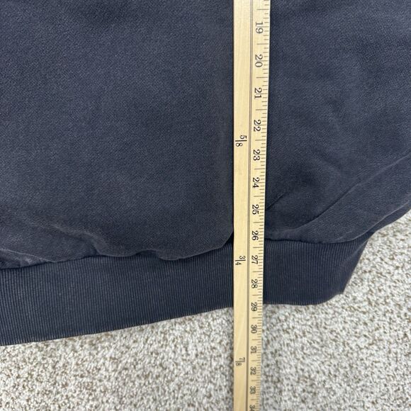 Under Armour Icon Heavyweight Fleece Wash Oversized Hoodie Mens Medium Black New - Picture 13 of 14